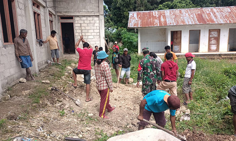 Melalui Karya Bakti di Gereja, Ciptakan Toleransi Antar Umat Beragama