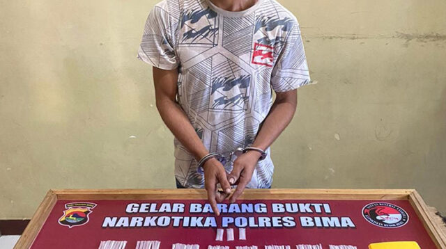 Miliki 37,62 Shabu, Pria 27 tahun Asal Desa Kore Diringkus Tim Opsnal Satreskoba Polres Bima