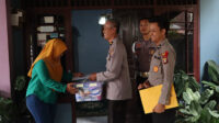 Bag SDM Polresta Samarinda Jenguk Anggota Yang Sakit dan Berikan Dukungan Moral