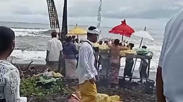Personel Polsek Tambora Laksanakan Pengamanan Perayaan Hari Raya Nyepi 1946 H