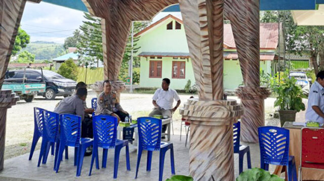 Kapolres Sumba Barat Pantau Langsung Pelaksanaan Rapat Pleno Pemilu 2024 Tingkat Kabupaten Sumba Barat