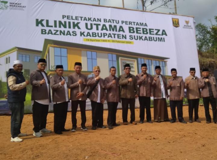 Drs H Iyos Somantri M. Si Melakukan Peletakan Batu Pertama Klinik Utama BEBEZA, BAZNAS Kabupaten Sukabumi Drs H Iyos Somantri M. Si Melakukan Peletakan Batu Pertama Klinik Utama BEBEZA, BAZNAS Kabupaten Sukabumi
