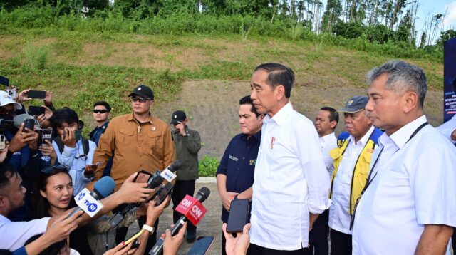 Presiden Jokowi Groundbreaking Tiga Proyek Perbankan di IKN Nusantara