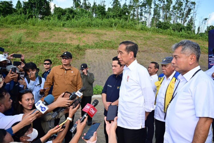 Presiden Jokowi Groundbreaking Tiga Proyek Perbankan di IKN Nusantara