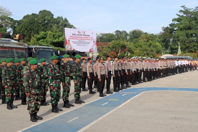 Kapolres Sumba Barat Pimpin Apel Gelar Pasukan Ops Keselamatan Turangga 2024 dan Membacakan Ikrar Deklarasi Bersaudara