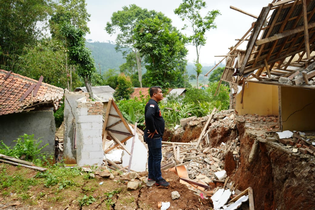 Bencana Tanah Gerak Diberlakukan Masa Tanggap Darurat 12 Hari di Cigombong