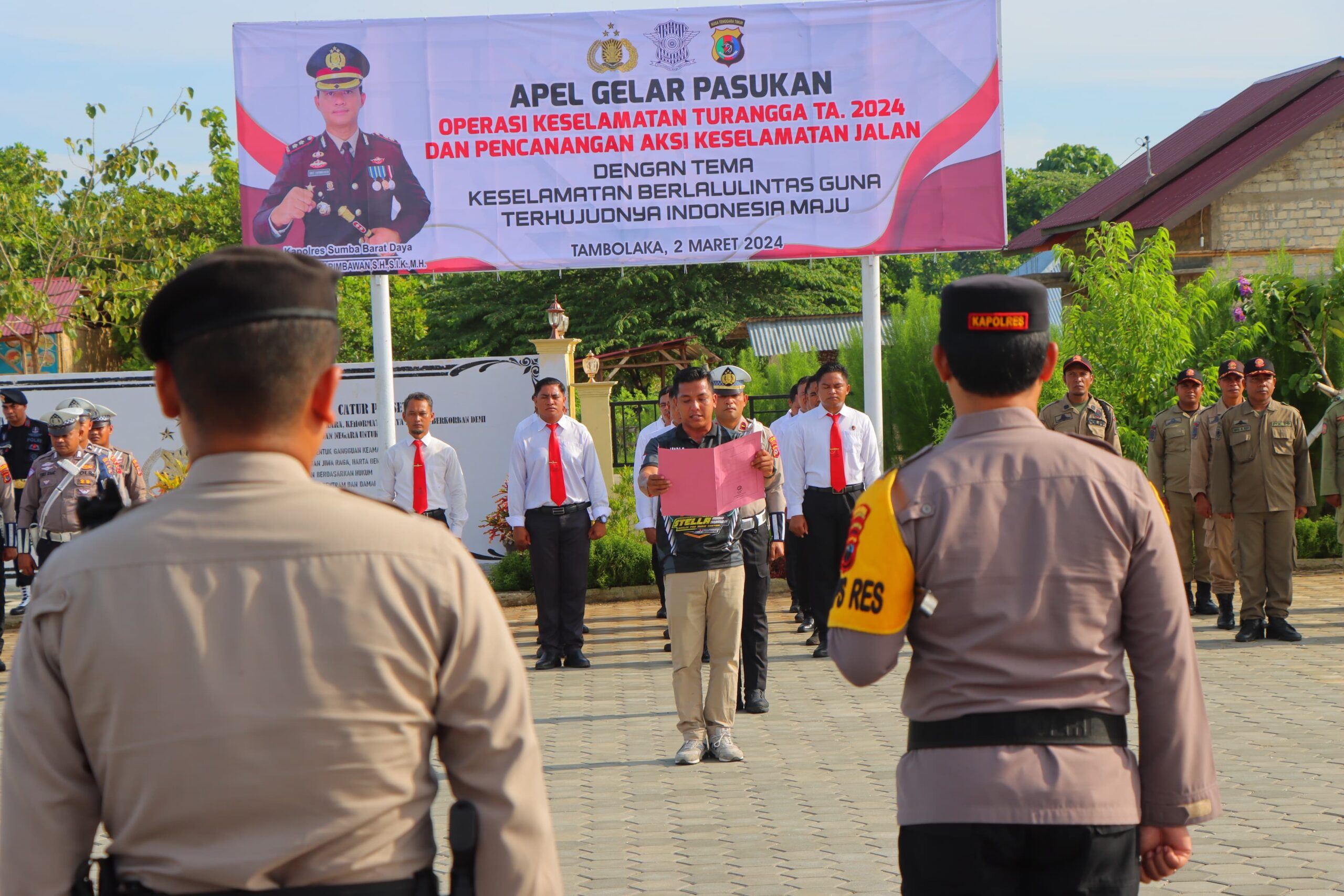 Jelang Idul Fitri 1445 H, Polres SBD Gelar Operasi Keselamatan Turangga 2024