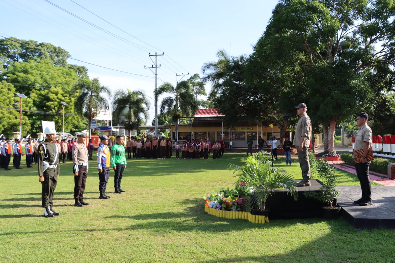 Wakil Bupati Bima Drs. H. Dahlan H. Nor, M.Pd Jadi Komandan Apel Gelar Pasukan Operasi Keselamatan Rinjani 2024