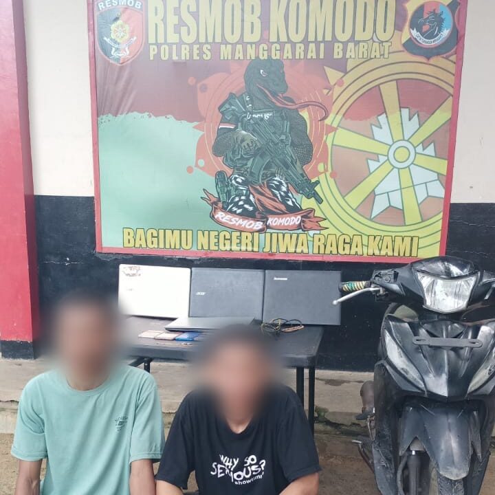 Terduga Pelaku Pencurian Spesialis Rumah Kosong Dibekuk Tim Jatanras Komodo