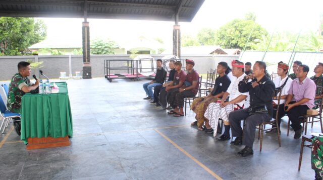 Pembentukan Struktur Forum Komunikasi Pemuda Antar Agama di Aula Makodim 1608/Bima