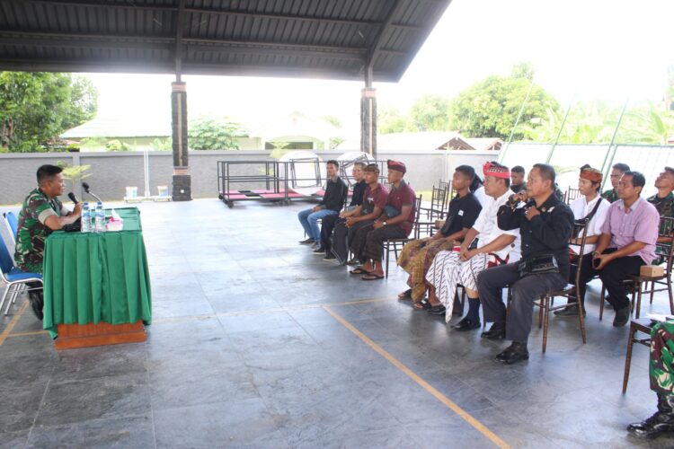 Pembentukan Struktur Forum Komunikasi Pemuda Antar Agama di Aula Makodim 1608/Bima
