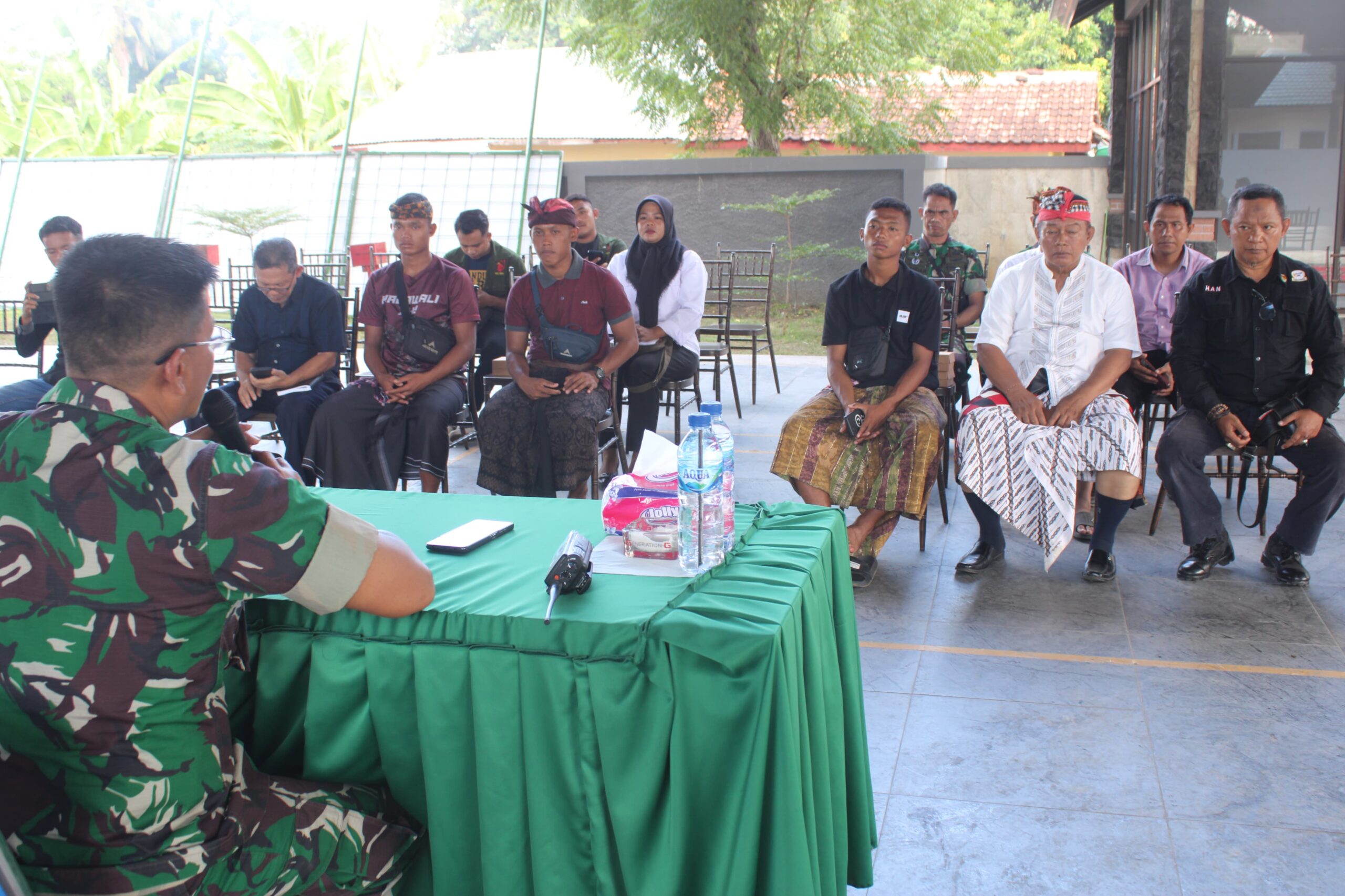 Pembentukan Struktur Forum Komunikasi Pemuda Antar Agama di Aula Makodim 1608/Bima