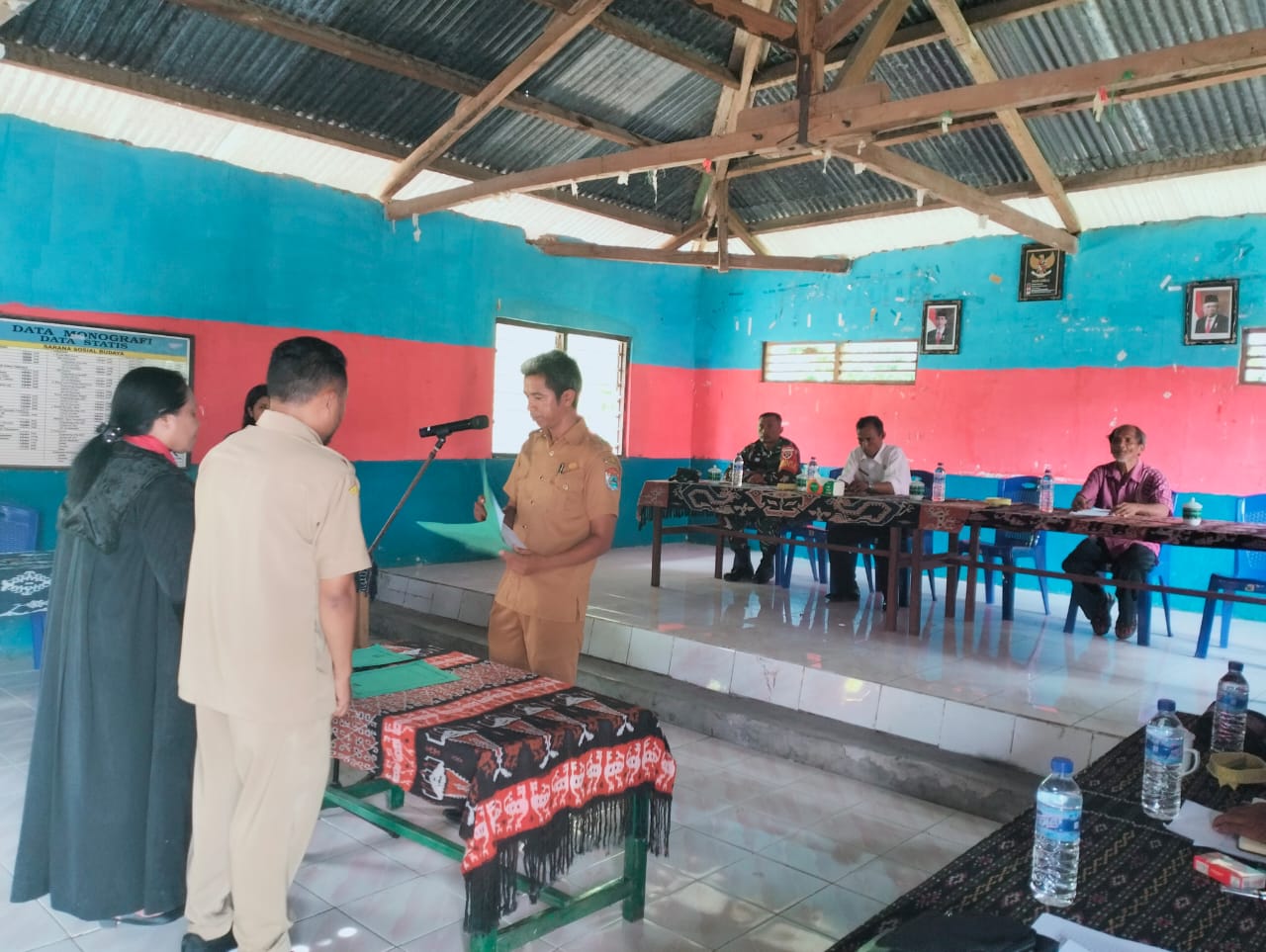 Babinsa Koramil 01/Lewa Hadiri Musdesus Penetapan KPM BLT-DD Desa