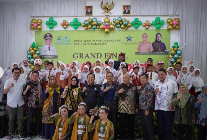 Bupati Karawang Buka Grand Final Lomba Bercerita 2024