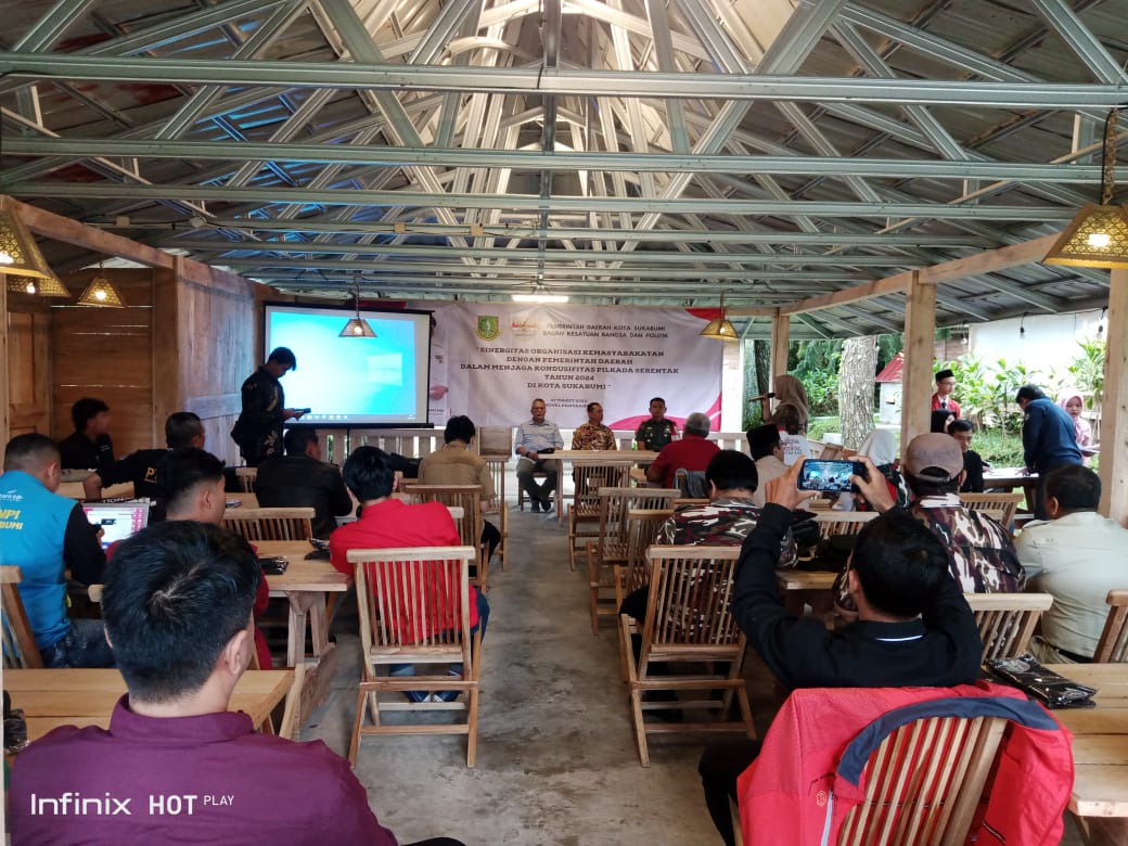 Badan Kesatuan Bangsa Dan Politik Kota Sukabumi Mengadakan Kegiatan Pembinaan Organisasi Kemasyarakatan Tahun 2024