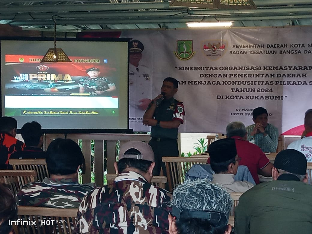 Badan Kesatuan Bangsa Dan Politik Kota Sukabumi Mengadakan Kegiatan Pembinaan Organisasi Kemasyarakatan Tahun 2024
