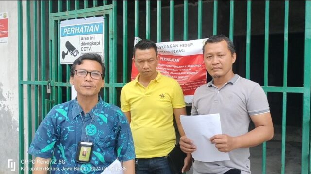 CV MGJ Meminta DLH Kabupaten Bekasi untuk Membuka Kembali Kegiatan Usahanya