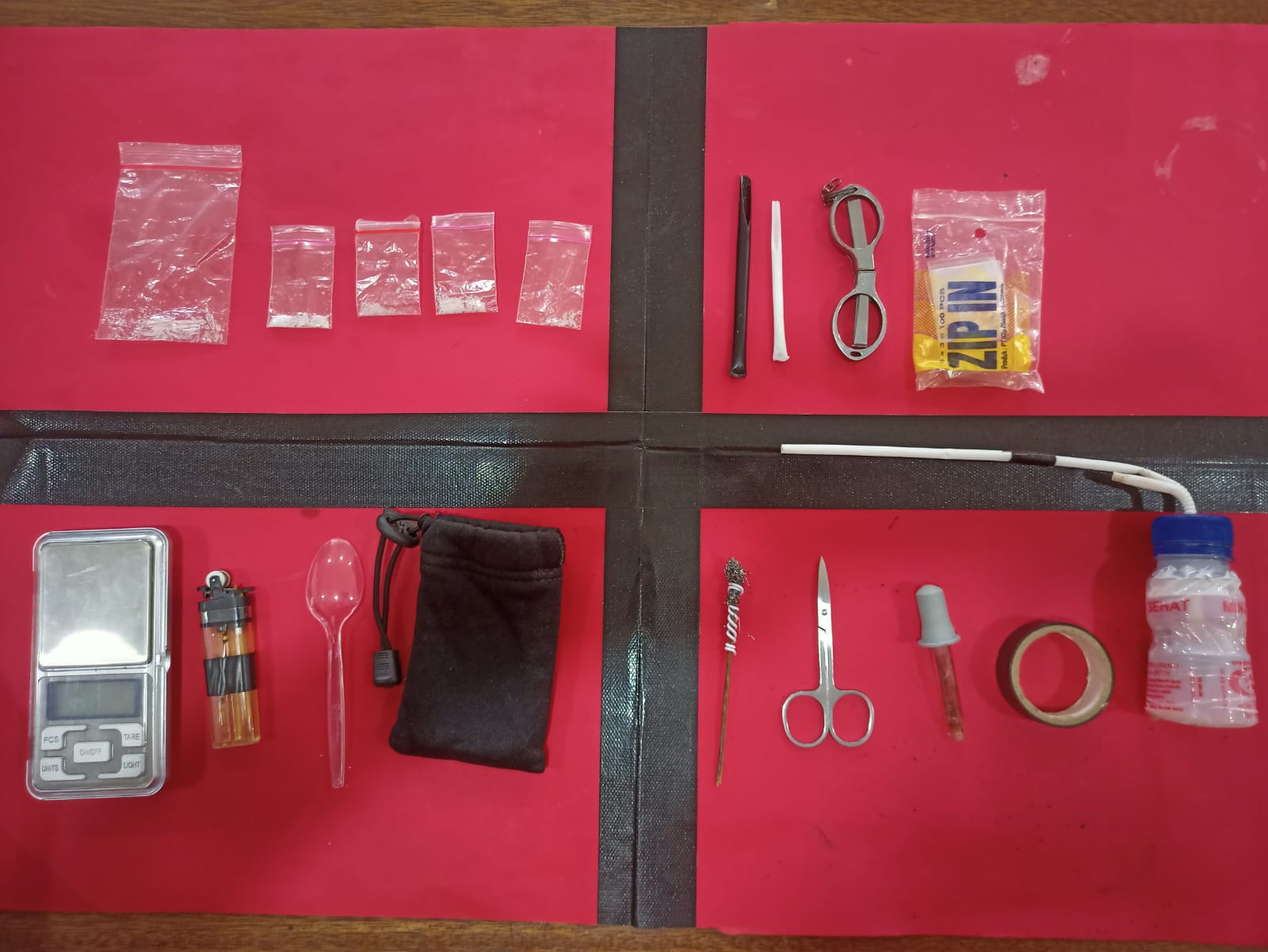 Polres Berau Ungkap Peredaran Sabu di Teluk Bayur