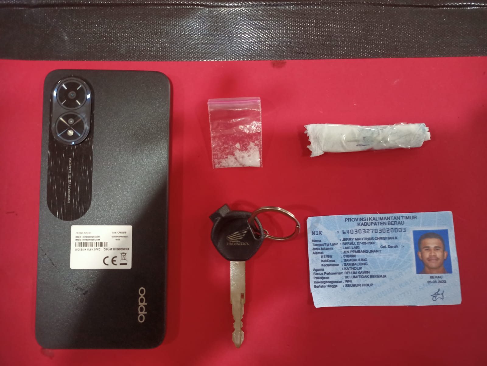 Sat Resnarkoba Polres Berau Ungkap Kasus Narkotika di Sambaliung