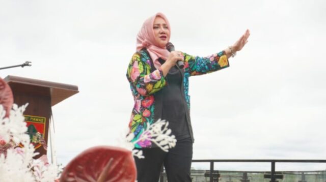 Bupati Musi Rawas Hj Ratna Machmud Resmikan Objek Wisata Danau Aur, Sektor Destinasi Wisata Andalan Kabupaten Musi Rawas Tahun 2024