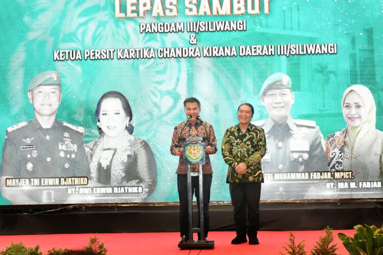 Bey Machmudin Hadiri Lepas Sambut Pangdam III/Siliwangi