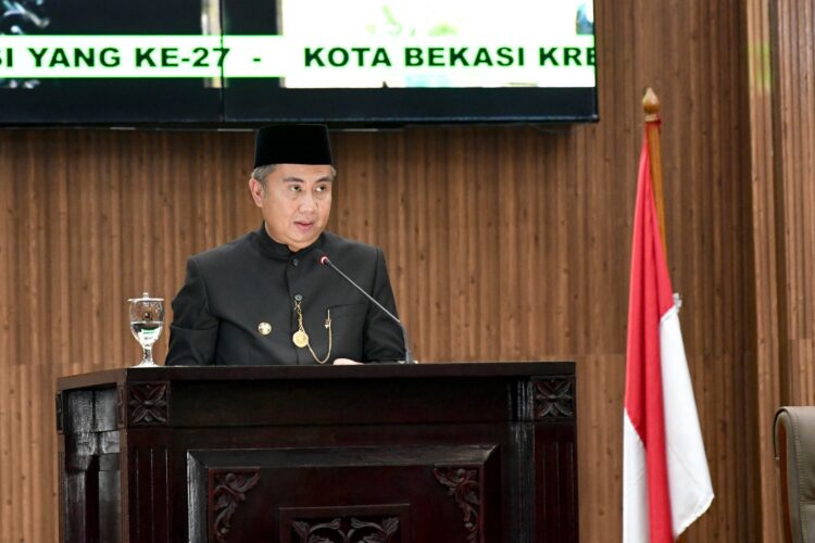 HUT Kota Bekasi Bey Machmudin Apresiasi Pembangunan Infrastruktur Kota Bekasi