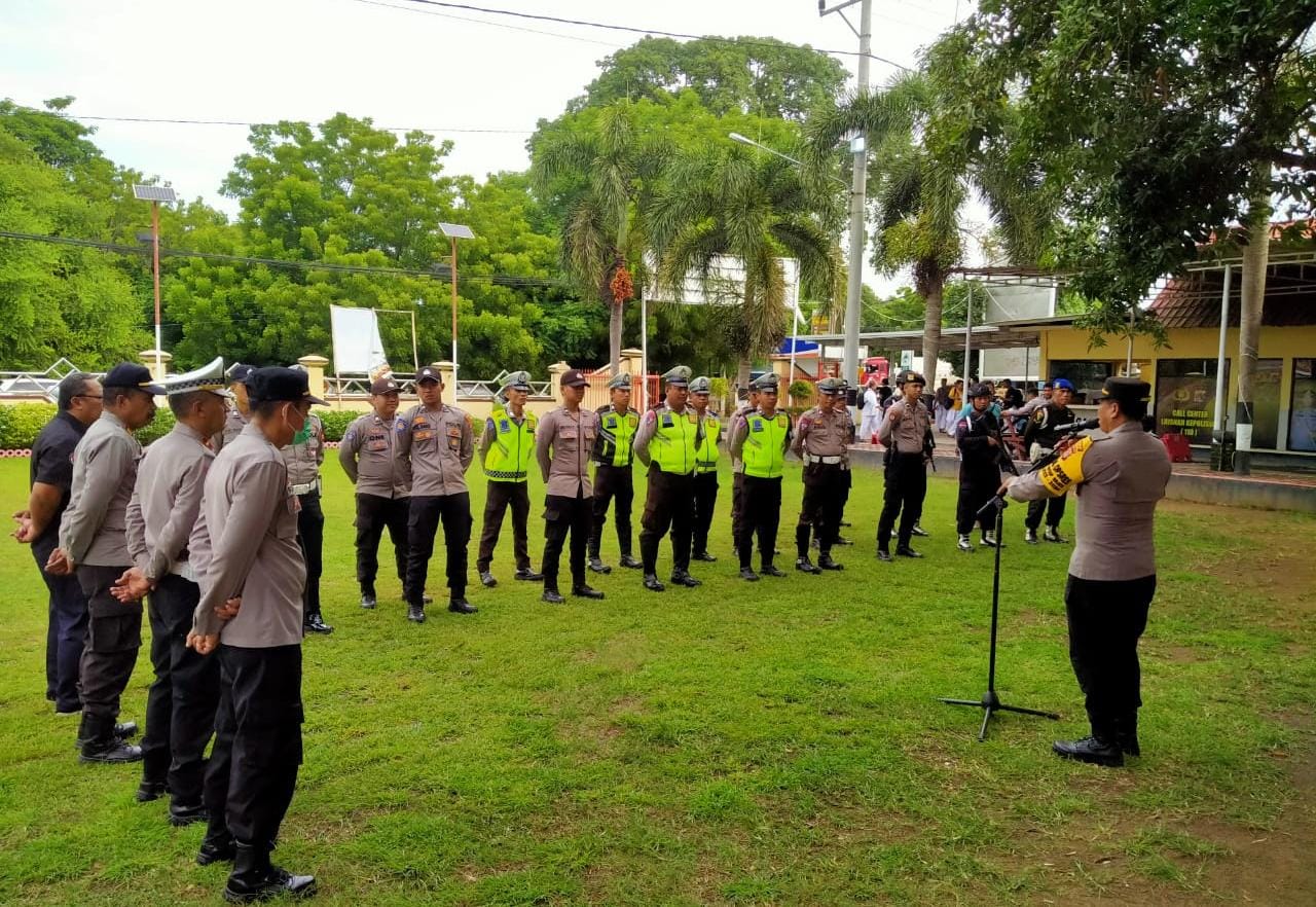Siwas Polres Bima, Laksanakan Pengawasan dan Monitoring Apel Persiapan Operasi Keselamatan Rinjani 2024