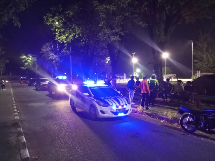 Patroli KRYD Berikan Pesan Kamtibmas Kepada Sekelompok Remaja