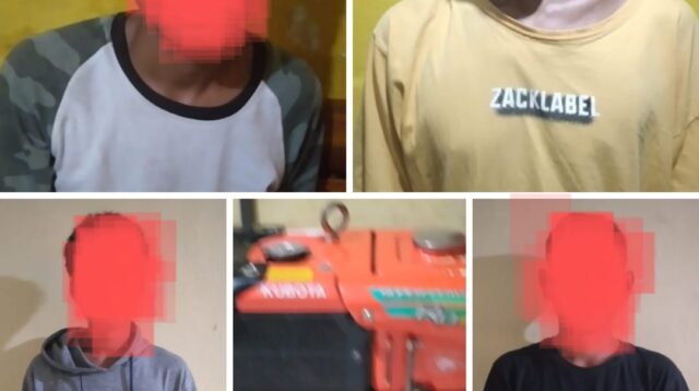 Sempat Buron Empat Orang Sindikat Pencurian Berhasil Dibekuk Timsus Polsek Woha