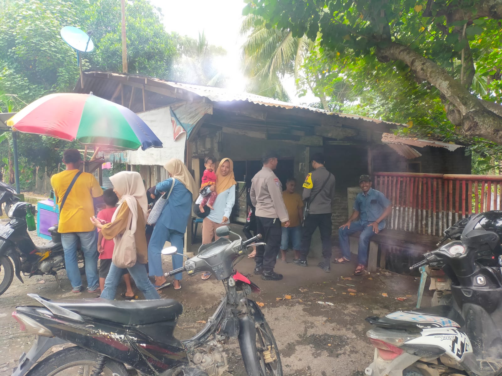 Wujud Pelayanan Prima, Polsek Madapangga Laksanakan Patroli Pengamanan Wisata