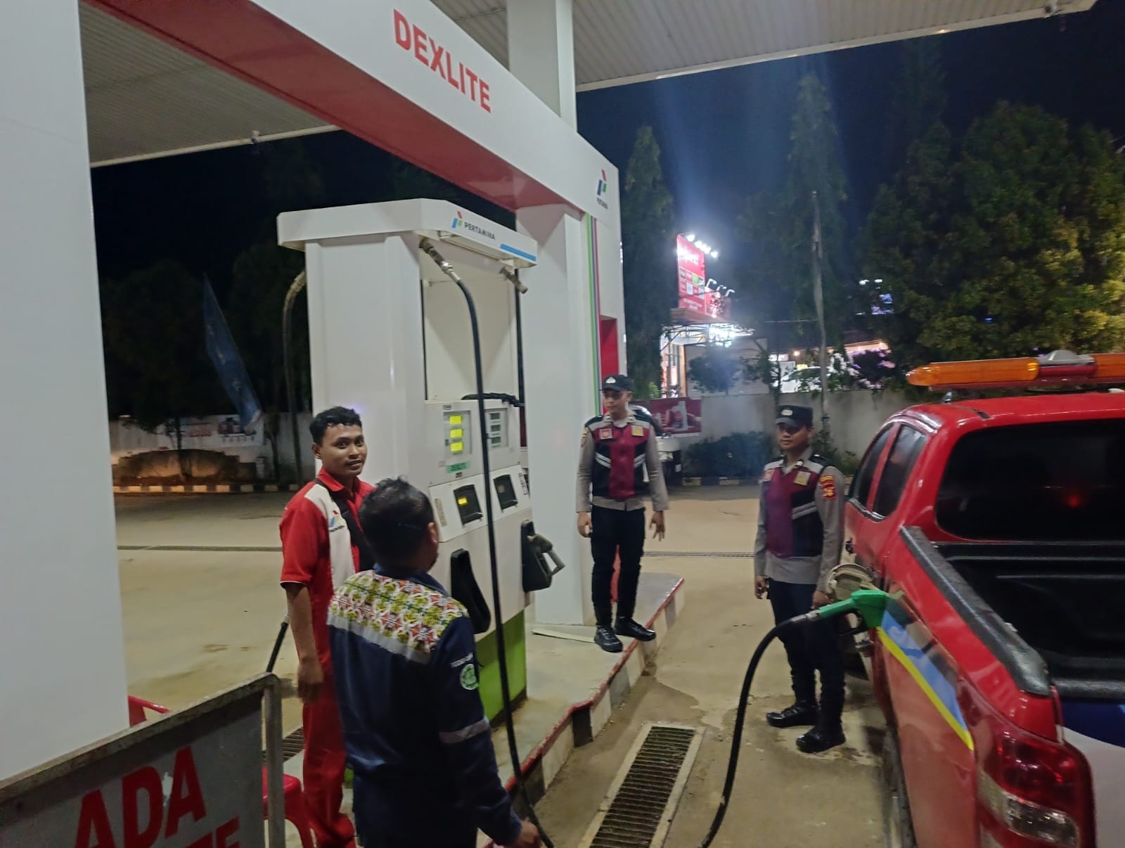 Polsek Sepaku Gelar Patroli Dialogis Jaga Kamtibmas Menjelang Bulan Suci Ramadhan