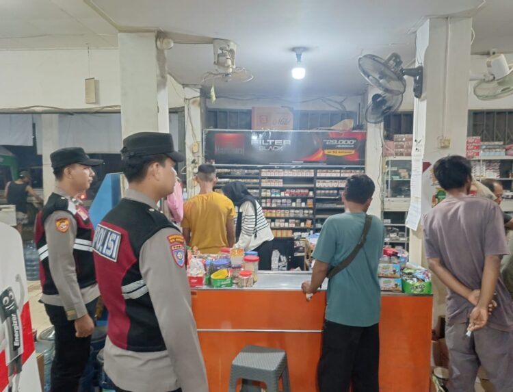 Polsek Sepaku Gelar Patroli Dialogis Jaga Kamtibmas Menjelang Bulan Suci Ramadhan