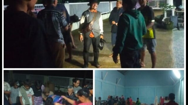 Pasokan Makanan Menipis, Sebanyak 250 KK Warga Kampung Tanjung Nagari Duku Utara Tarusan Tidur Dipengungsian, Perlu Penanganan Serius