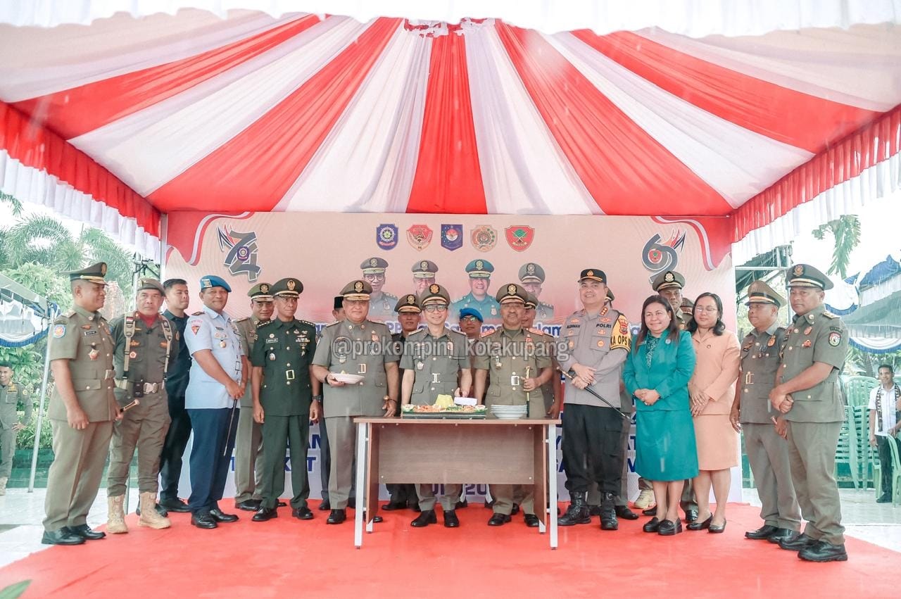 Kupang Jadi Tuan Rumah Upacara Peringatan HUT Satpol PP dan Satlinmas Tingkat NTT