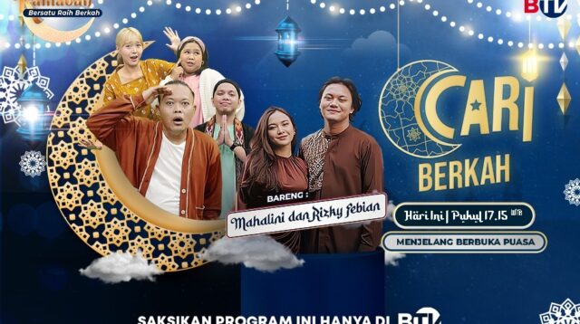 Rizky Febian dan Mahalini Berantem, Siapa yang Sule Bela? Saksikan “Cari Berkah” BTV Sore Ini Ya!