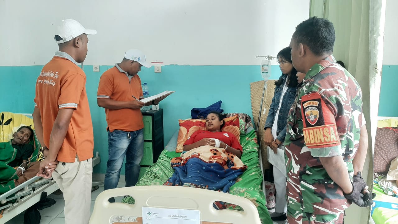 Babinsa Dampingi Petugas Kesehatan dalam Kegiatan PE (Penyelidikan Epidemiologi) DBD