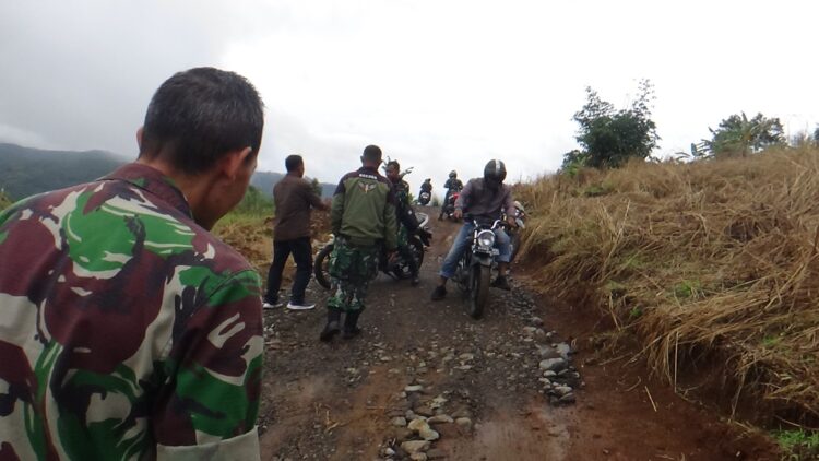 Pastikan Selesai Tepat Waktu Dansatgas TMMD Ke-19 Pantau Terus Sasaran Fisik
