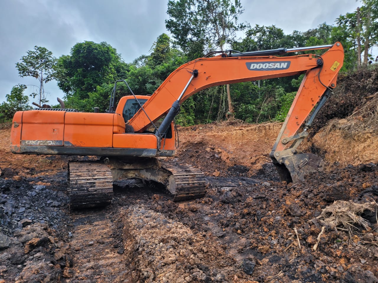 Polsek Muara Jawa Amankan 3 Pelaku Illegal Mining