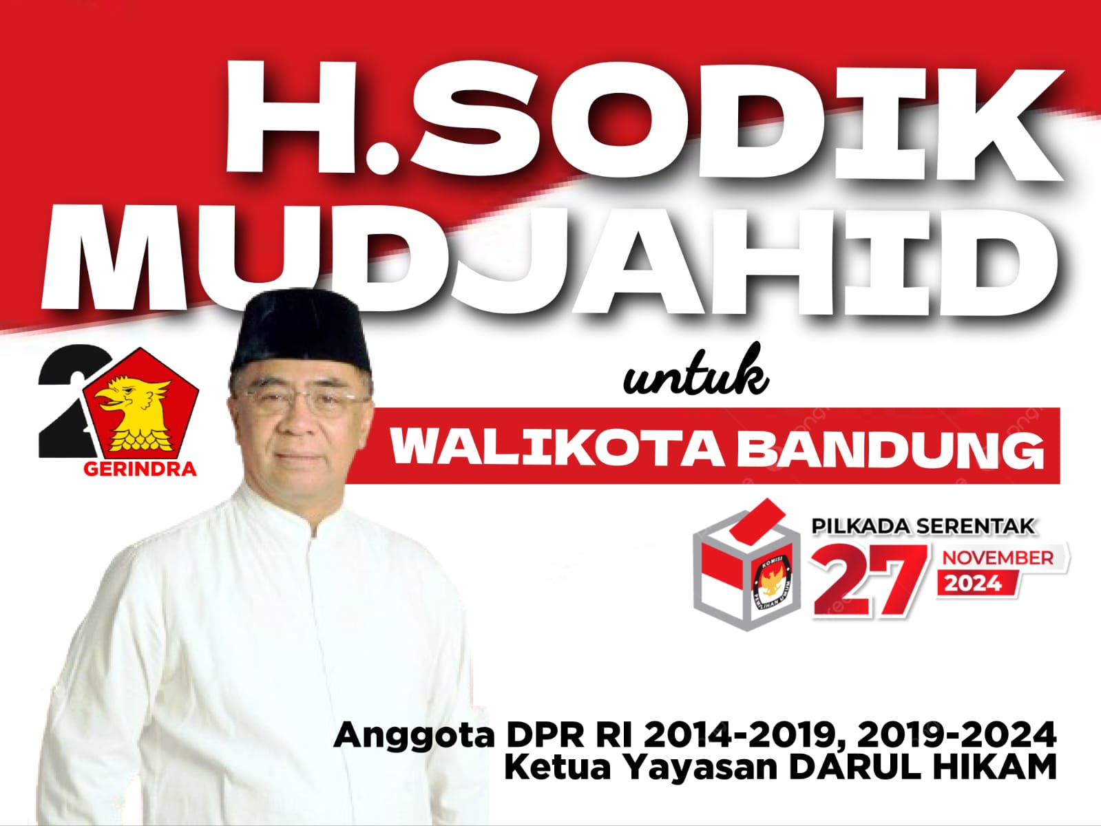 Sodik Mudjahid The Next  Walikota Bandung 2024 - 2029