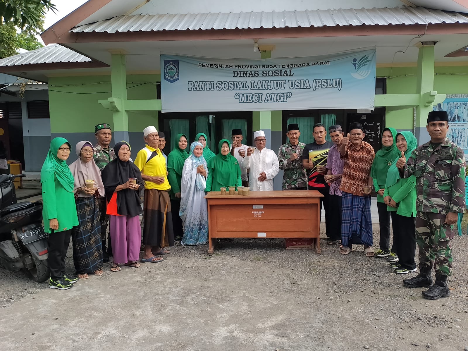 Berkah Ramadhan, Kepedulian Personel Militer dan Persit dalam Berbagi Kebaikan di PSLU Jatiwangi