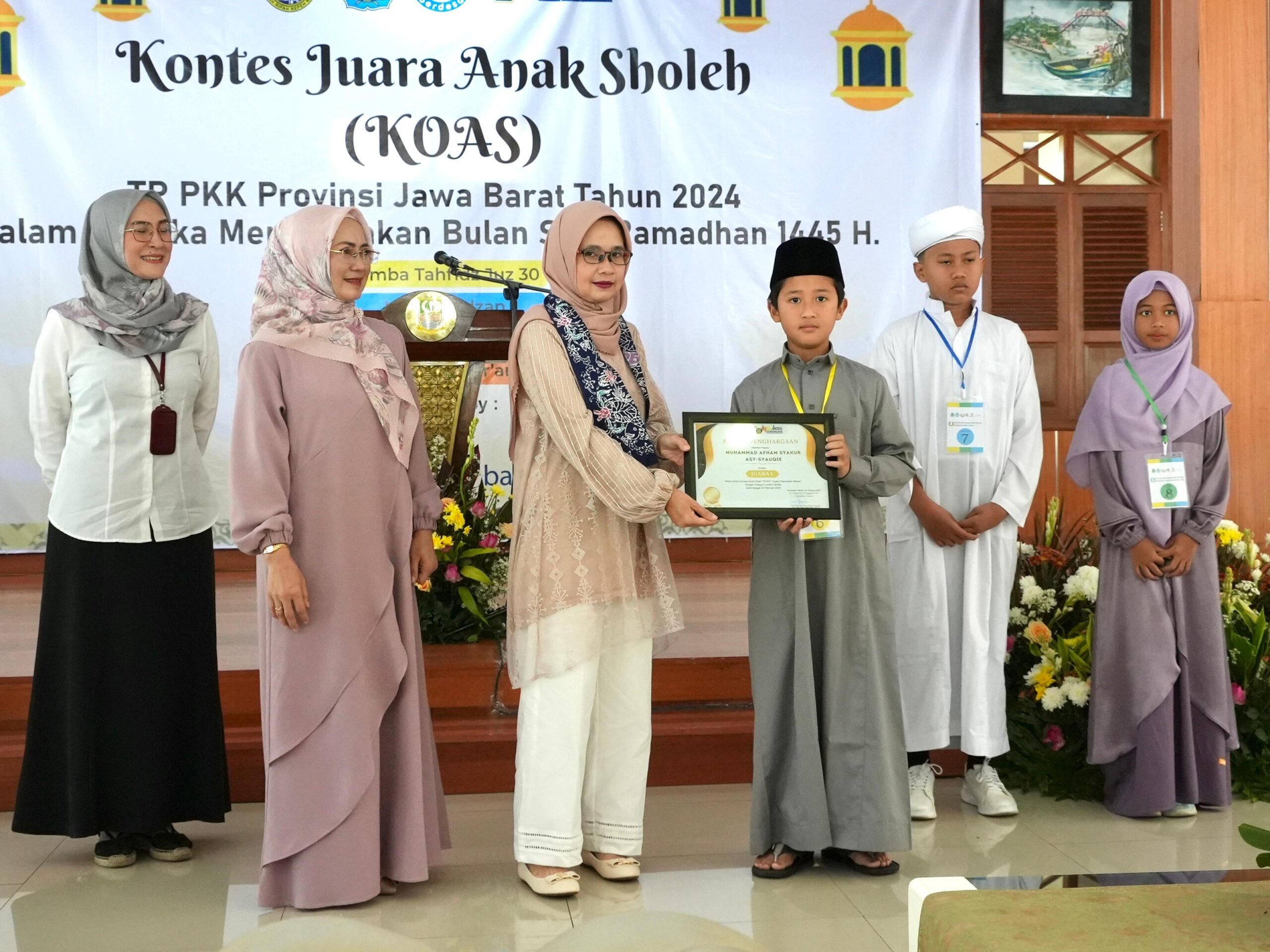 Kontes Juara Anak Shaleh di Jabar Dorong Generasi Masa Depan Cerdas Jasmani dan Rohani