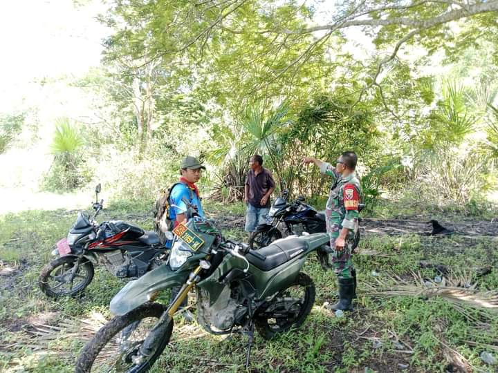 Optimalkan Sistem Irigasi Dan Tingkatkan Produktivitas Pertanian, Babinsa 06/Karera Survey Pompanisasi Lahan Tadah Air