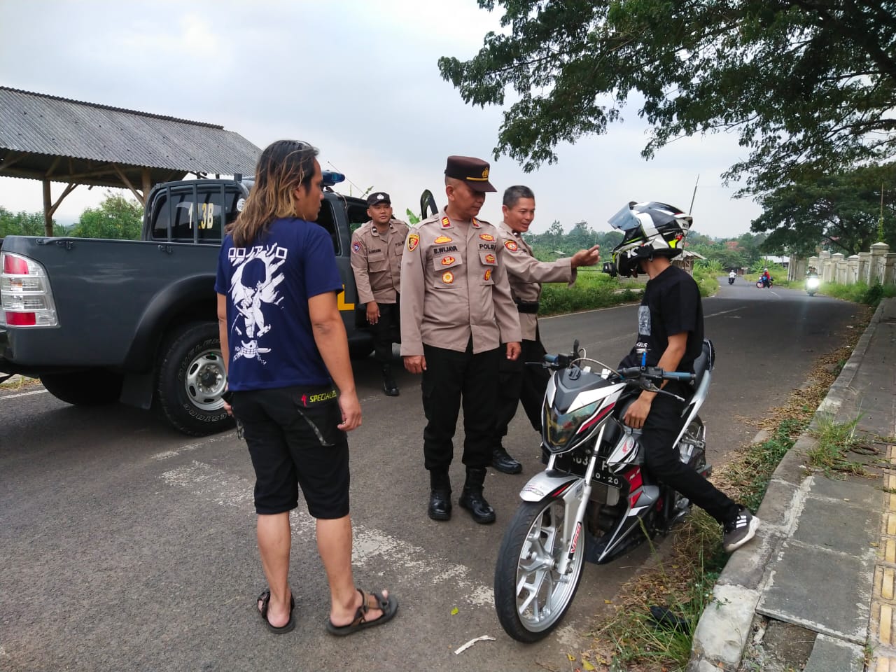 Polsek Manonjaya Respon Keresahan Warga, Tingkatkan Patroli dan Tindak Pelaku Balap Liar