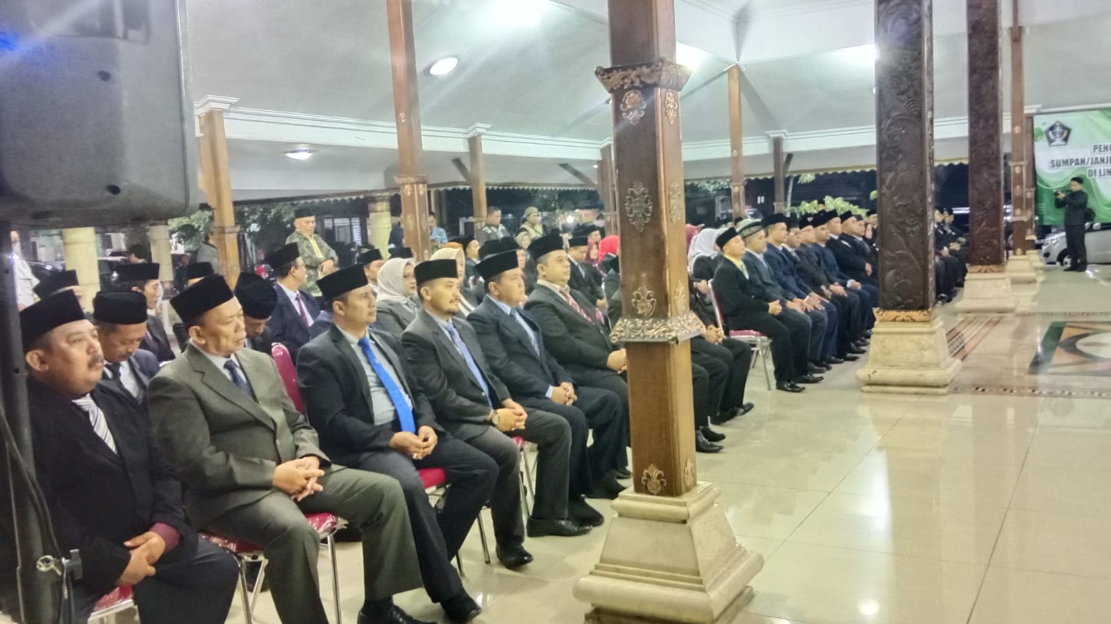 Pengambilan Sumpah Jabatan Di Lingkungan Pemerintah Kabupaten Blitar Th 2024 Di Pendopo Ronggo Hadinegoro