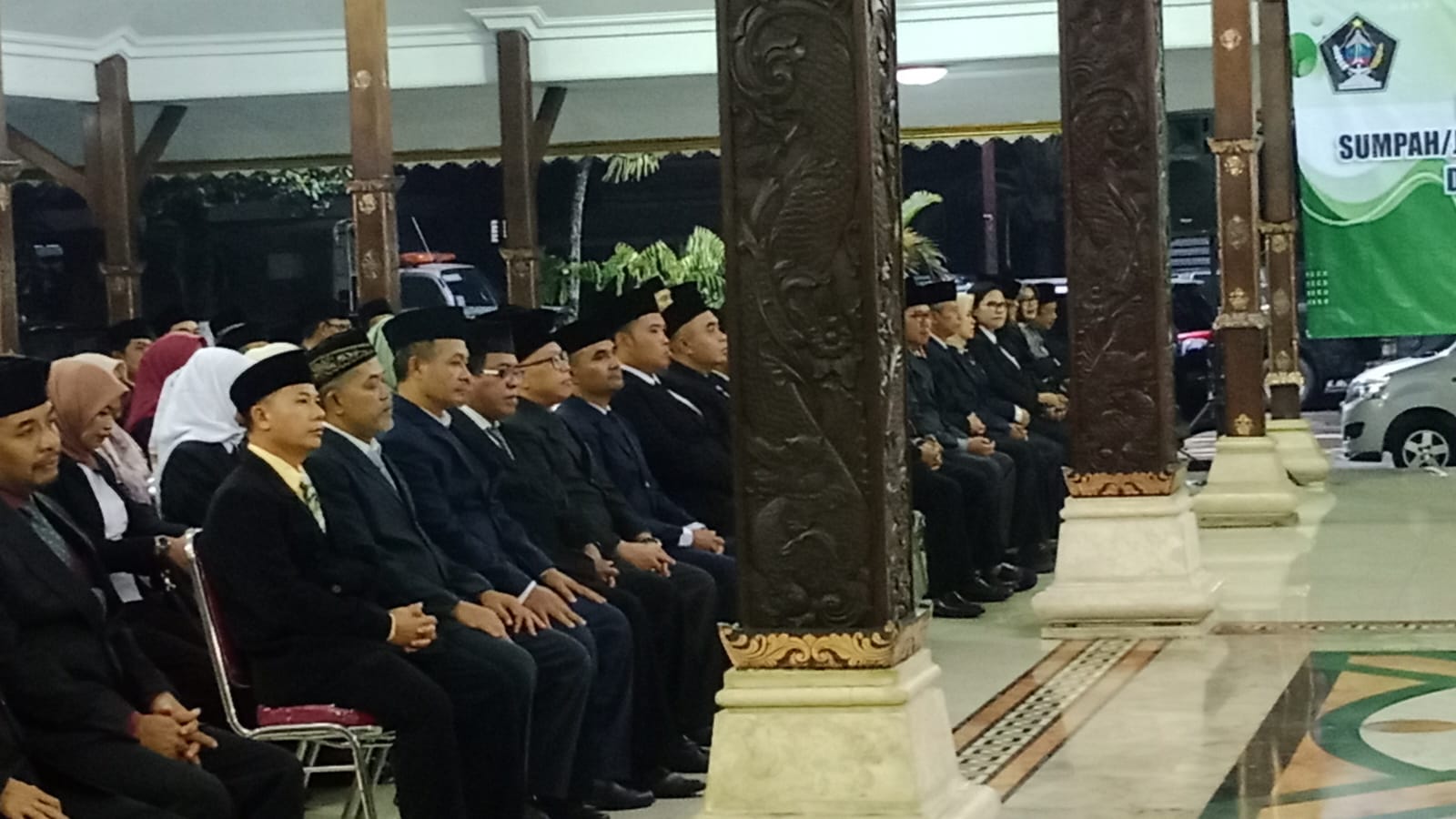 Pengambilan Sumpah Jabatan Di Lingkungan Pemerintah Kabupaten Blitar Th 2024 Di Pendopo Ronggo Hadinegoro