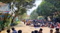 SMP Negeri 4 Kotabaru Karawang Gelar Khotmil Qur'an Dihalaman Sekolah