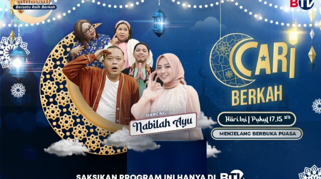 Cari Berkah BTV : Nabilah Ayu Jadi Orang Ketiga Antara Sule dan Mimin Eva