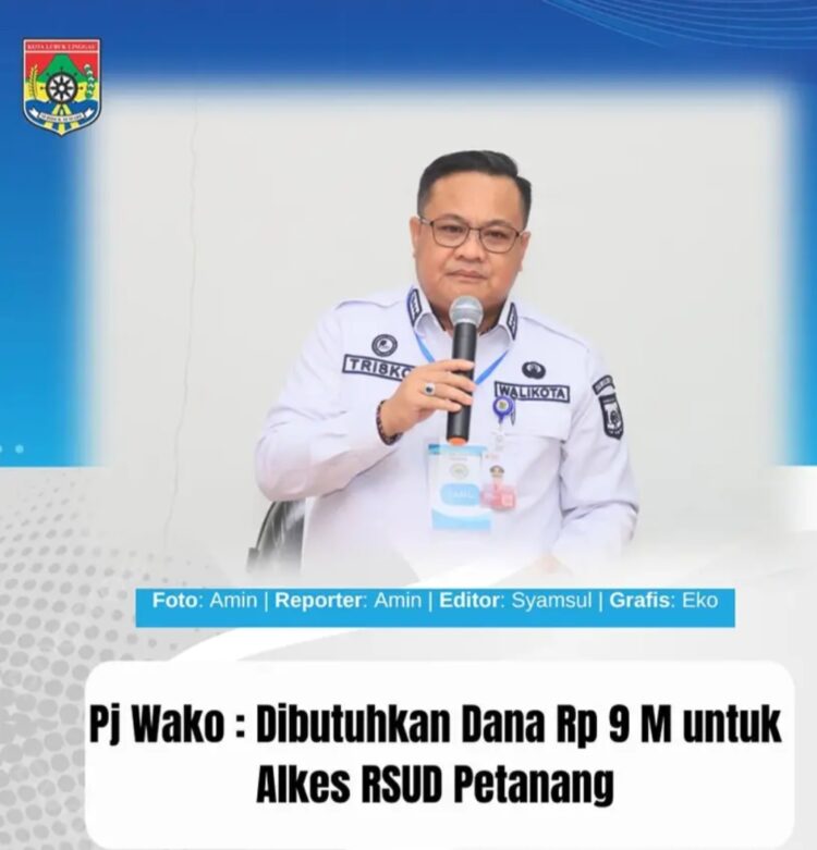 Pj Wali Kota Lubuklinggau, H Trisko Defriyansa Hadiri Pembukaan Akreditasi Rumah Sakit Umum Daerah (RSUD) Petanang
