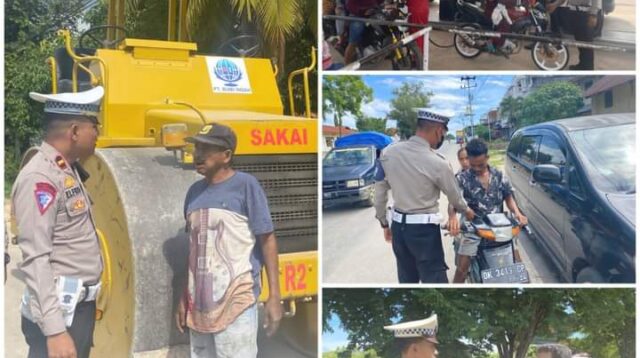 Wujudkan Kamseltibcarlantas Satlantas Polres SBD Gelar Pembinaan dan Penyuluhan Binluh Kepada Masyarakat