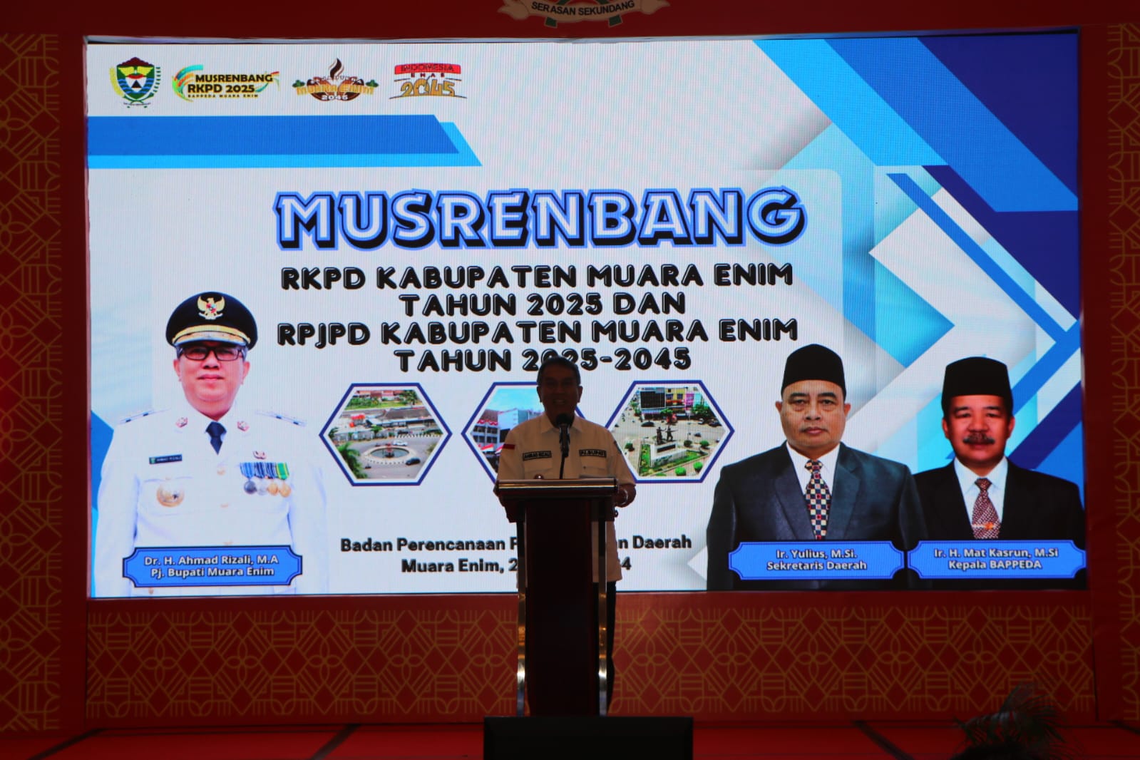 Buka Musrenbang RKPD 2025 dan RPJPD 2025-2045, Pj. Bupati Tekankan 4 Prioritas Pembangunan Daerah